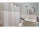 Bathroom with a shower and vanity, offering a clean and functional space at 4001 Glenfall Ave, Charlotte, NC 28210