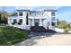 Stunning modern home with a grand entrance and landscaped grounds at 4129 Carnoustie Ln, Charlotte, NC 28210