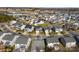 Aerial view of a neatly planned residential neighborhood with attractive houses and well-kept landscaping at 4866 Breden St, Kannapolis, NC 28081