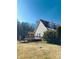 Wooden deck with pergola and backyard view at 50 Rachels Ln, Taylorsville, NC 28681