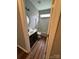 Bathroom with single vanity, framed mirror, and tub with shower at 5934 Hickory Hollow Ct, Harrisburg, NC 28075