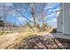 Fenced backyard with potential for outdoor activities and gardening at 132 Elizabeth Hearth Rd, Mooresville, NC 28115