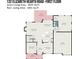 Layout of the first floor of the house with labels for each room at 132 Elizabeth Hearth Rd, Mooresville, NC 28115