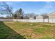 Fenced backyard offers privacy and space for outdoor enjoyment and entertainment at 2416 Alex Ryan Dr, Charlotte, NC 28216