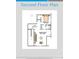Second floor plan showcasing a loft, bonus room, and bedroom 4 at 4021 Harmattan Dr, Denver, NC 28037