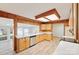 Kitchen with light wood cabinets and laminate floors at 1295 Reservation Rd, Rock Hill, SC 29730