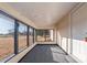 Bright screened porch with view of backyard and door access at 1295 Reservation Rd, Rock Hill, SC 29730