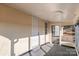 Screened porch with door access and view of yard at 1295 Reservation Rd, Rock Hill, SC 29730