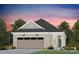 Craftsman style home with a two-car garage and landscaping at 1616 Shoals Ave # 152, Belmont, NC 28012