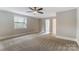 Charming bedroom with gray carpet and ceiling fan at 170 Sherwood Cir, Rock Hill, SC 29730