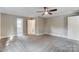 Bright bedroom with gray carpet and ceiling fan at 170 Sherwood Cir, Rock Hill, SC 29730