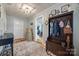 Welcoming foyer with a rustic coat rack and decorative details at 30 Hunter St, York, SC 29745