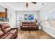 Bright living room with hardwood floors and large windows, filled with natural light at 425 Webb Rd, Shelby, NC 28152