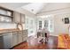 Bright kitchen with eat-in table and stainless steel appliances at 449 Doves Crest Ct, Stanley, NC 28164