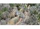 Drone shot of the house with mature trees at 7921 Fairmont Dr, Waxhaw, NC 28173