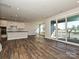Open concept kitchen with island and hardwood floors at 95 Seven Oaks Lndg, Belmont, NC 28012