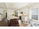 Modern kitchen with stainless steel appliances, island with seating, and stylish lighting at 1211 Pinecrest Ave, Charlotte, NC 28205