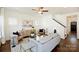 Cozy living room featuring modern decor, neutral colors, and hardwood floors at 1211 Pinecrest Ave, Charlotte, NC 28205