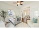Elegant home office with a stylish desk, comfortable chairs, and view of the dining room at 1211 Pinecrest Ave, Charlotte, NC 28205