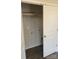 Laundry closet with wire shelving and hookups at 1606 Lincoln Dr, Shelby, NC 28152