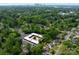 Bird's-eye view showcasing the property's lush surroundings and proximity to the Charlotte skyline at 2000 Patio Ct # 101, Charlotte, NC 28205