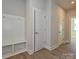 Hallway with built-in bench, storage, and additional closets at 207 Halemarge Drive Dr, Belmont, NC 28012