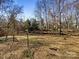 wooded backyard with a birdhouse at 2650 Whisper Ridge Ln, Matthews, NC 28105
