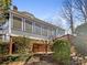 Elevated deck and screened porch overlooking the backyard at 2650 Whisper Ridge Ln, Matthews, NC 28105