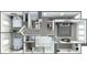Upper level with two bedrooms, two bathrooms and walk-in closets at 4114 Lattistep Ln, Charlotte, NC 28269