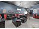 Living room featuring comfortable seating and a stylish coffee table with Harley Davidson decor at 47997 Wagoner Rd, Richfield, NC 28137