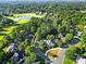 Luxury home community with golf course and pond at 10811 Old Tayport Pl, Charlotte, NC 28277