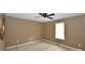 Simple bedroom with ceiling fan and window blinds at 234 Candle Nw Ct, Concord, NC 28027