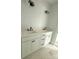 Elegant bathroom featuring a double vanity with modern fixtures and ample storage at 2418 Lexington Approach Dr, Charlotte, NC 28262