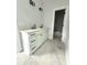 Stylish bathroom featuring a double vanity with modern fixtures, ample storage at 2418 Lexington Approach Dr, Charlotte, NC 28262