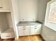 Additional room with countertops, cabinets, drawers, and natural light at 2418 Lexington Approach Dr, Charlotte, NC 28262