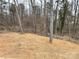 A spacious lot in a wooded area, awaiting your dream home at 2418 Lexington Approach Dr, Charlotte, NC 28262