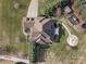 Expansive property showcasing a beautiful home, lush greenery, a fire pit, and a charming playground at 2553 Cozy Cove Dr, York, SC 29745