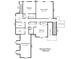 Second floor plan featuring bedrooms, a bonus room, bathrooms, and ample closet space at 2553 Cozy Cove Dr, York, SC 29745