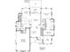 First floor layout featuring a spacious living room, gourmet kitchen, and a primary bedroom suite at 2553 Cozy Cove Dr, York, SC 29745