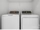 Modern laundry featuring a new washer and dryer at 3722 Thompson St, Newton, NC 28658