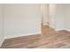 Bright bedroom features durable wood floors and natural light at 4919 Trigney Ct, Charlotte, NC 28214