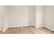Bright bedroom features durable wood floors and natural light at 4919 Trigney Ct, Charlotte, NC 28214