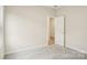 Bedroom with carpeting featuring a doorway into the room at 4919 Trigney Ct, Charlotte, NC 28214