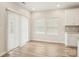 Bright breakfast nook with sliding glass doors, offering a cozy spot next to the kitchen at 4919 Trigney Ct, Charlotte, NC 28214
