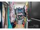 Walk-in closet with shelving and hanging space at 5324 Stonewood Dr, Hickory, NC 28602