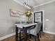 Dining area featuring a table with four chairs at 5324 Stonewood Dr, Hickory, NC 28602