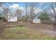 Spacious backyard with a shed and lots of room at 63 3Rd Nw St, Concord, NC 28027
