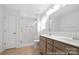 Contemporary bathroom with double sink vanity and tile shower at 110 Shay Crossing Rd # 1P, Salisbury, NC 28144