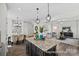 Open-concept living space connects kitchen, dining, and living room, great for Gathering and entertaining at 110 Shay Crossing Rd # 1P, Salisbury, NC 28144