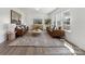 Bright living room featuring stylish furniture, a patterned rug, and ample natural light at 112 Stonewater Dr # 33P, Red Cross, NC 28129